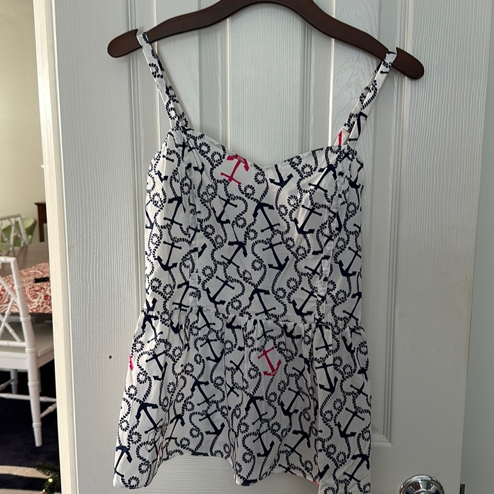 Lily Pulitzer Anchor Top size 6